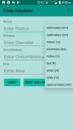 Circle Calculator -Find area, circumference & more screenshot 3