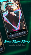 Neon Photo Editor 2020 - Editor Photo screenshot 1