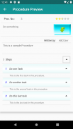 Procedures screenshot 4