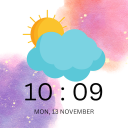 CLAW Weather App Clock Widget