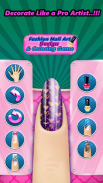 Fashion Nail Art Design & Coloring Game screenshot 2