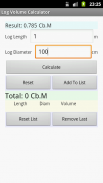 Log Volume Calculator screenshot 3