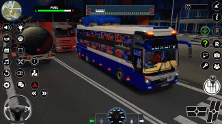 Modern Heavy Bus Coach 3D screenshot 2