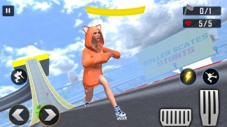 Roller Skate Stunt Games screenshot 1