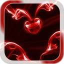 Red Hearts Live Wallpaper Icon