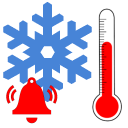 Temperature Alarm Alert Icon