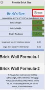 Building Calculator, Brick, Rod, Cement, Sand Calc screenshot 2