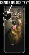 German Shepherd Dog Lock Screen screenshot 2