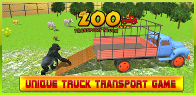 camión transporte: zoo animal