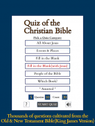 Quiz of the Christian Bible ( King James Version ) screenshot 10