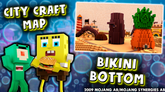 Bikini Bottom City Craft Map screenshot 1