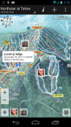 GPS on ski map screenshot 2