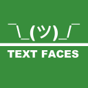 Text Faces Icon