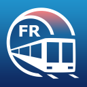 París Guía de Metro y interactivo mapa Icon
