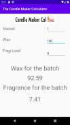 The Candle Maker Calculator screenshot 1