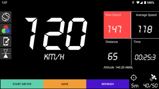 Velocímetro GPS - Medidor de Percursos screenshot 6