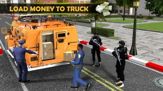 Real Bank Manager Cash Transport Truck Sim 2018 screenshot 1