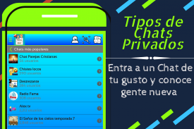 PrivaChat: Chat con personas y salas de chat screenshot 0