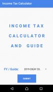 Income Tax Calculator screenshot 1