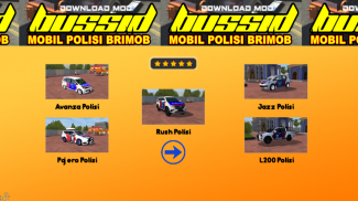 Download Bussid Mod Polisi Brimob screenshot 0