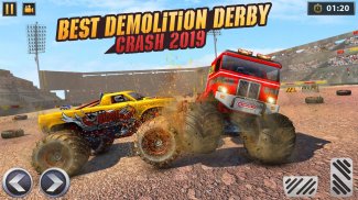 Real Monster Truck Demolition Derby Crash Stunts screenshot 1