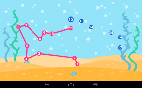 Connect the dots learn numbers game screenshot 1
