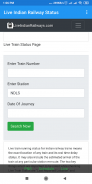 Live Indian Railway Status screenshot 2