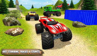 Off-road Monster Truck Derby-top Truck Free screenshot 1