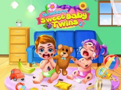 Newborn Sweet Baby Twins 2: Baby Care & Dress Up screenshot 2