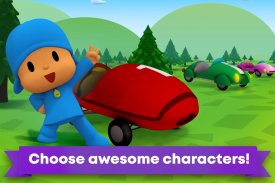 Pocoyo Racing: Kids Car Race - Fast 3D Adventure screenshot 0