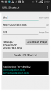 URL shortcut creator screenshot 2