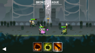Marimo League : Be God, show Miracles on battles! screenshot 2