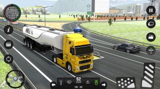 Oil Tanker Driving Truck Games screenshot 2