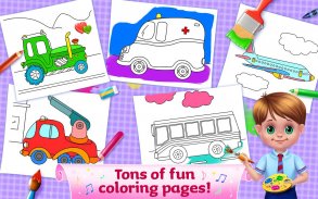 The Wheels on the Bus - Learning Songs & Puzzles screenshot 2