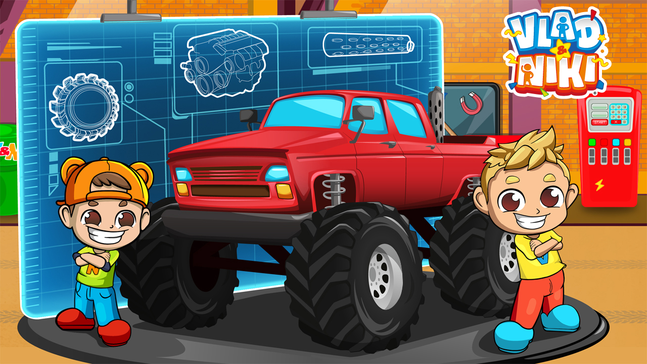 Monster Truck Vlad & Niki - Загрузить APK для Android | Aptoide