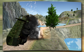 الجيش شاحنة سائق 3D screenshot 7