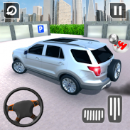 Im Auto Parkplatz Spiele - Prado Neu Fahren Spiel screenshot 1