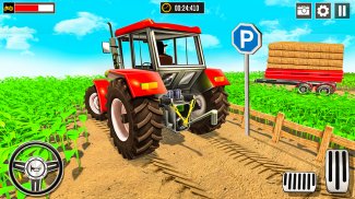 Farm Big Tractor Driving Game screenshot 16