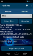 Hash file, hash text:Md5 check screenshot 4