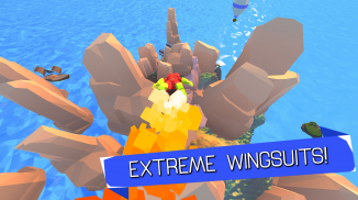 Wingsuit Kings - Skydiving multiplayer flying game screenshot 2