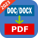 DOCX to PDF Converter Icon