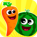 ABC educativo jogo de fruta