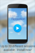 5 Minute Relaxation - Quick Guided meditation screenshot 1