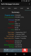 Karl's Mortgage Calculator screenshot 2