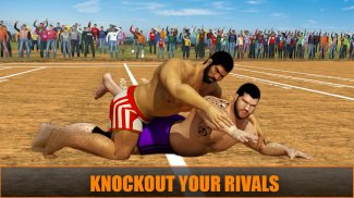 Kabaddi Fighting 2020 - Knockout Wrestling Game screenshot 1