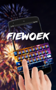 Firework Keyboard Theme screenshot 0