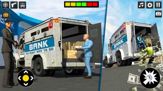 ธนาคาร การขนส่งเงินสด รถตู้รักษาความปลอดภัย 3D screenshot 2