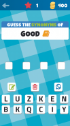 Synonyms and Antonyms - Word game with friends screenshot 0