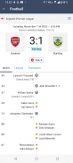 LiveResult. Matches results screenshot 3