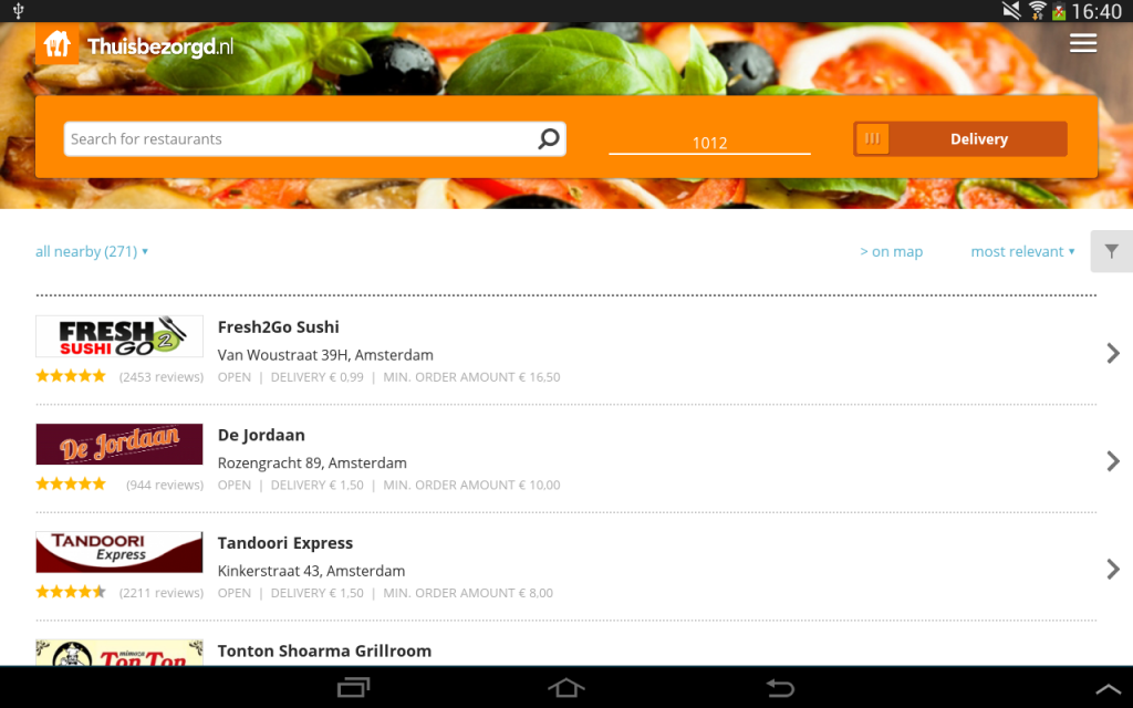 Takeaway.com - Order Food | Download APK for Android - Aptoide